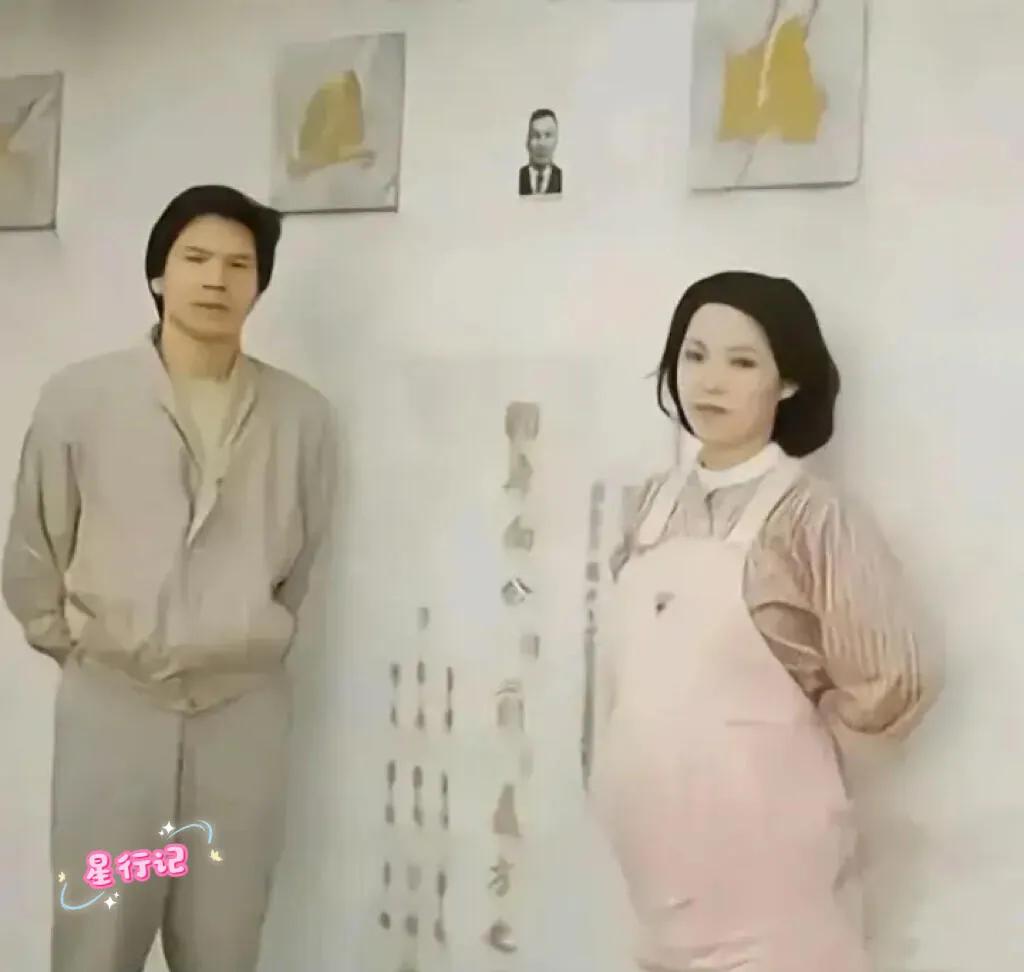 又挖到宝了！向太怀孕的照片，大家应该没怎么见过吧？这是1984年，向华强带
