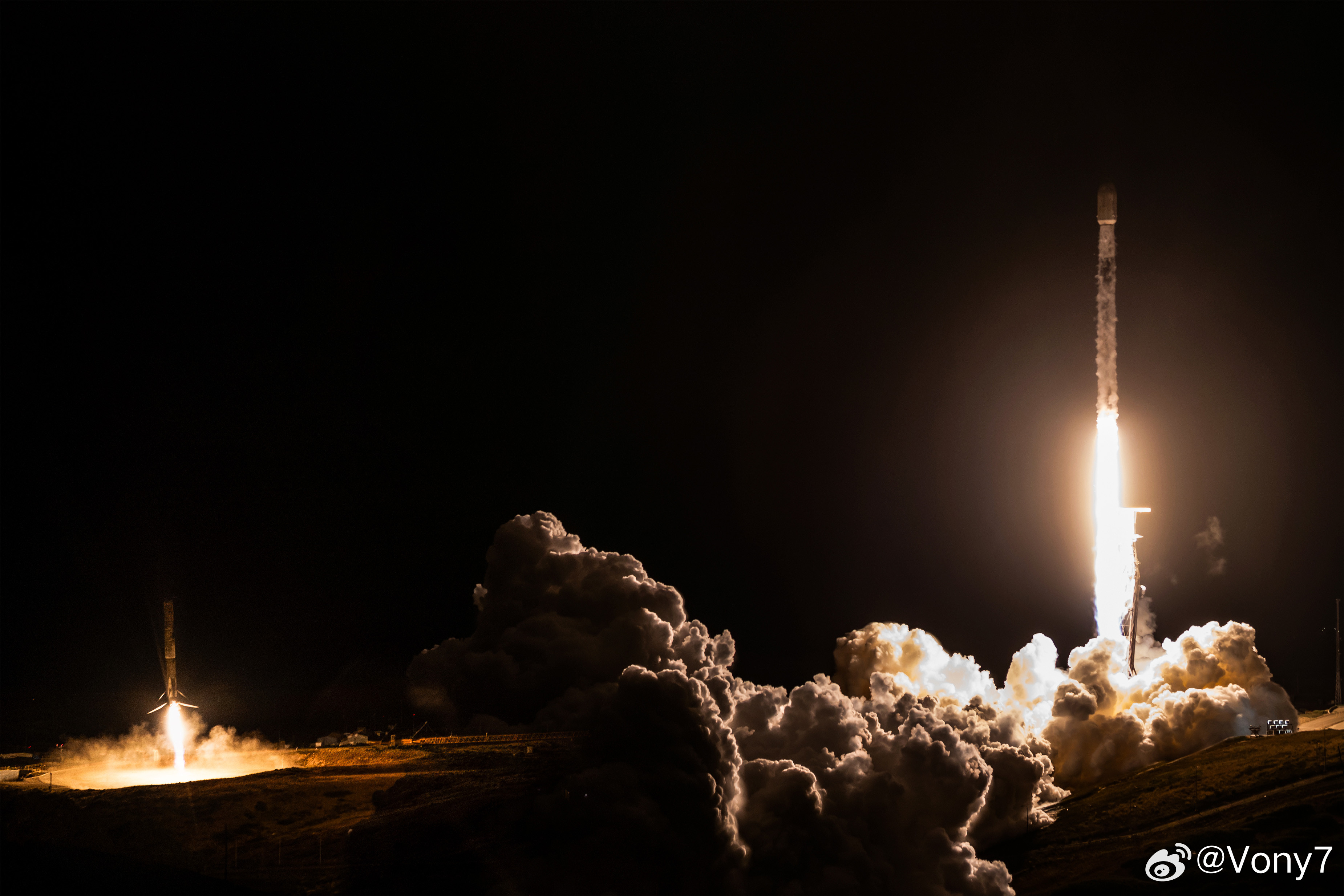北京时间2026年6月19日16时50分，SpaceX从范登堡太空军基地SLC-