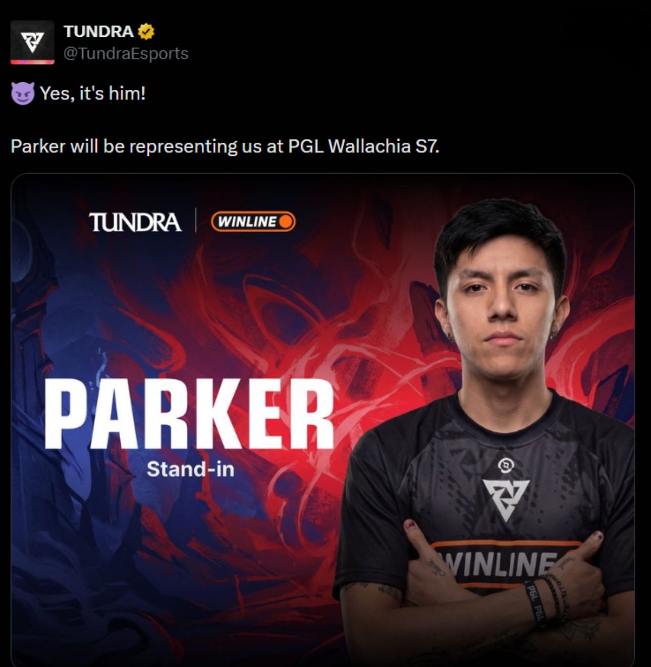 太变态了，替补参加PGL的Jimpark又作妖了，据说他是错过了原本的航班，然后