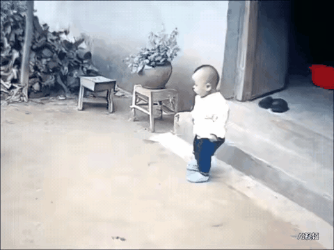 老虎不发威你以它是只猫，还真是猫，小猴子落荒而逃！