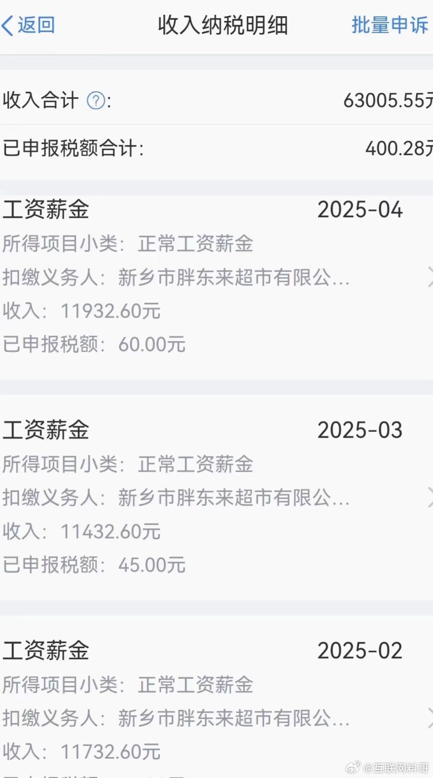 胖东来的普通员工的天价薪资！​​​