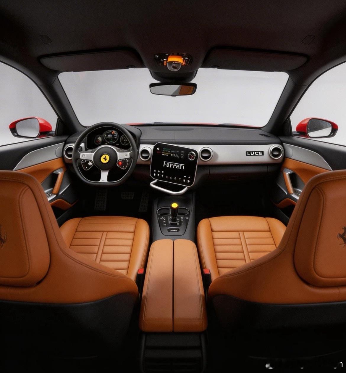 哎你别说，如果是这个外饰的话，这内饰就合理了F40猎装嘛