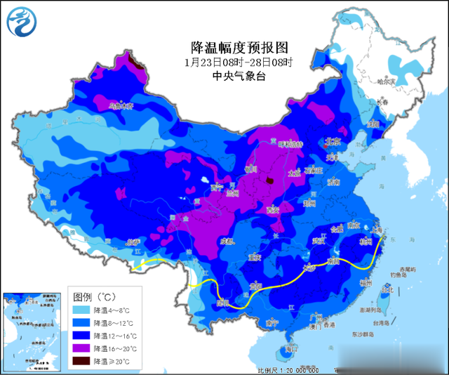 未来5天! 寒潮+大到暴雪+大风! 蓄势待发! 农民接迎2件好事!