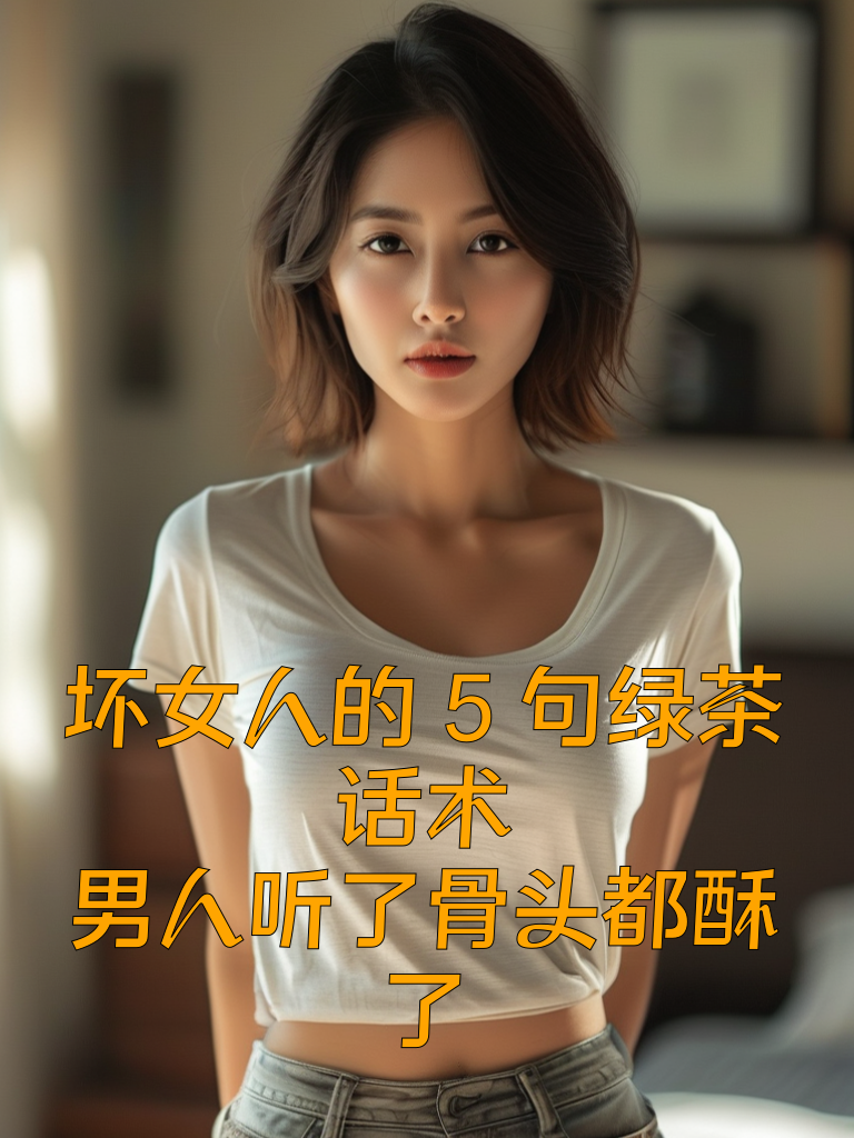 坏女人’的5句‘绿茶话术’，男人听了骨头都酥了