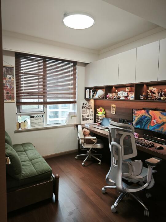 谁懂啊！真的好喜欢我的8m²多功能书房🏠