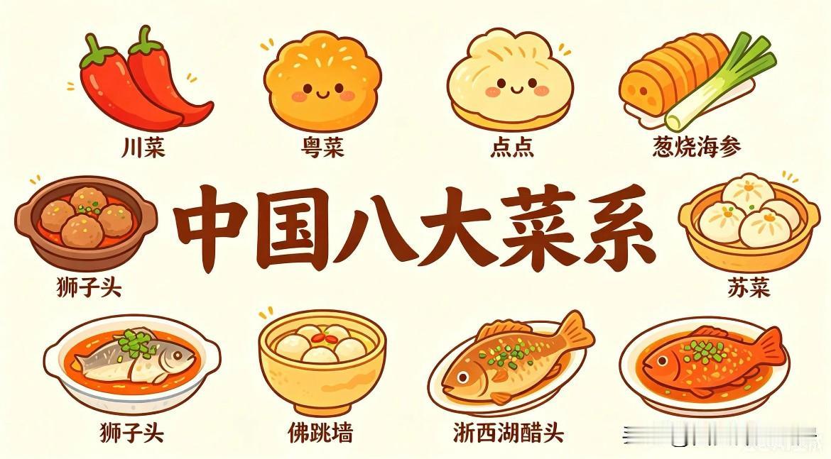 川玩油，粤玩汤，鲁菜玩的十三香，南吃虾北吃蟹，两广吃掉自然界，西北羊肉顶一切，东