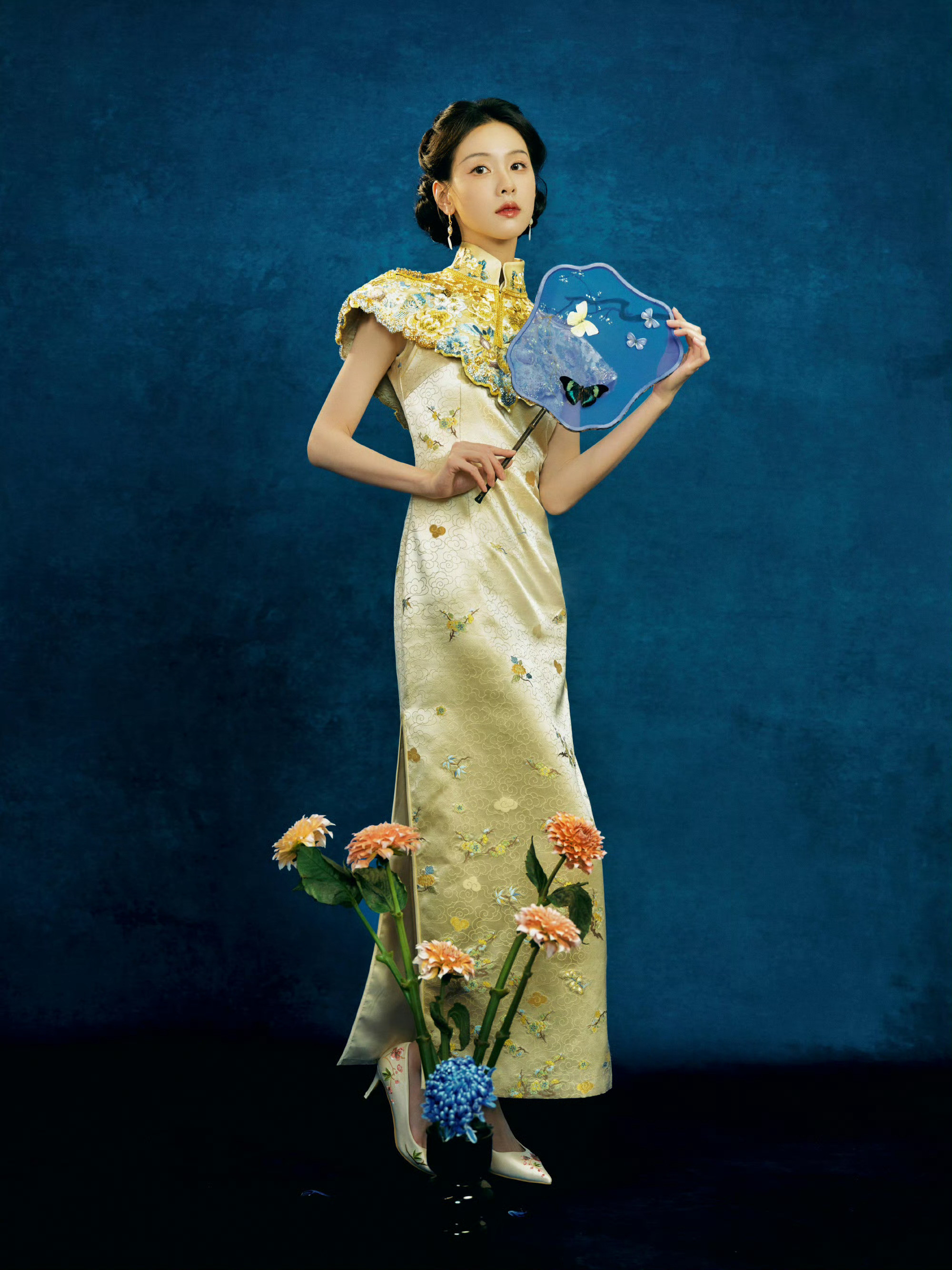 陈都灵旗袍之美～～陈都灵陈都灵