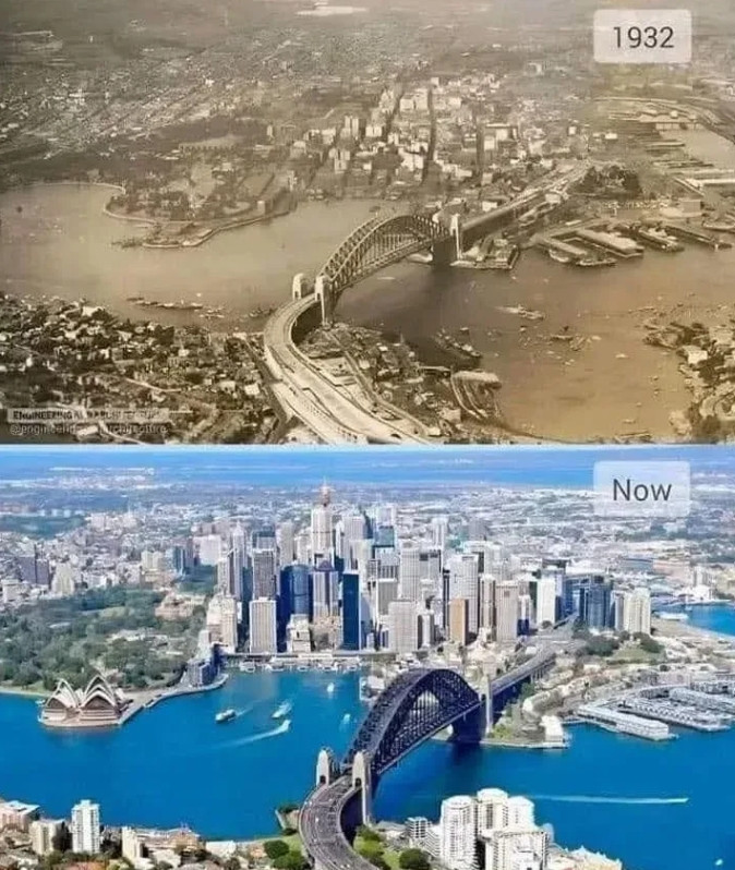 同一个地方，相隔快100年了。