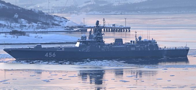 22350型戈尔什科夫级护卫舰“戈洛夫科海军上将”号（456）每天认识一件兵器全