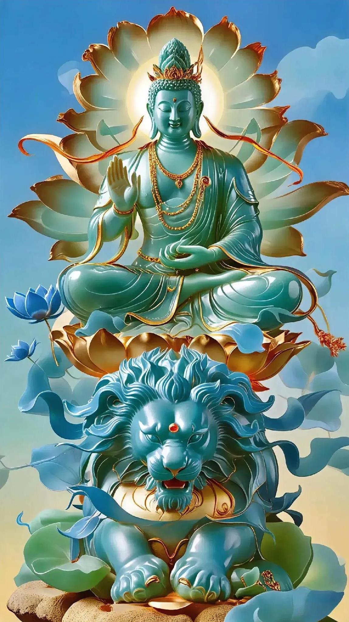 农历六月十四，是文殊菩萨诞辰之日。作为佛教四大菩萨之一，文殊菩萨象征着智慧与善