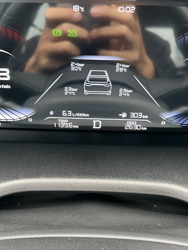 晒一晒你们的油耗第四代帝豪，到手5个多月，开了两千多公里，跑了几次高速，油耗都