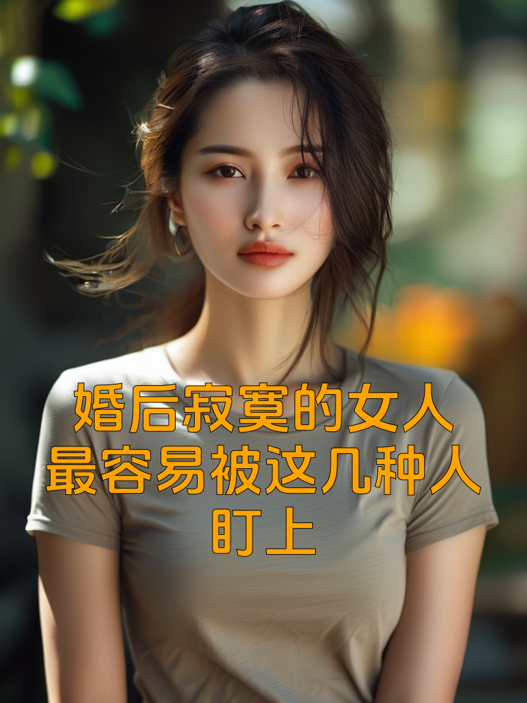 婚后寂寞的女人，最容易被这几种人盯上