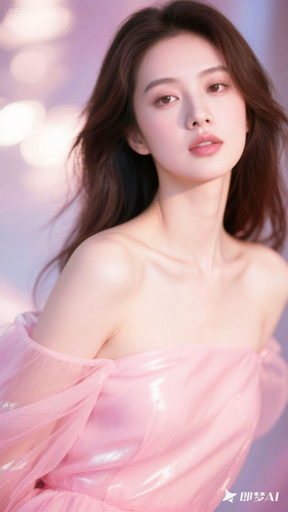 即梦AI 清纯甜美 作品分享 心动的感觉
