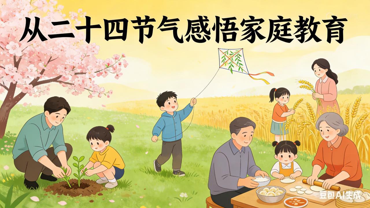 从二十四节气感悟家庭教育1.立春：“春江水暖鸭先知”，为孩子营造温暖且充满生