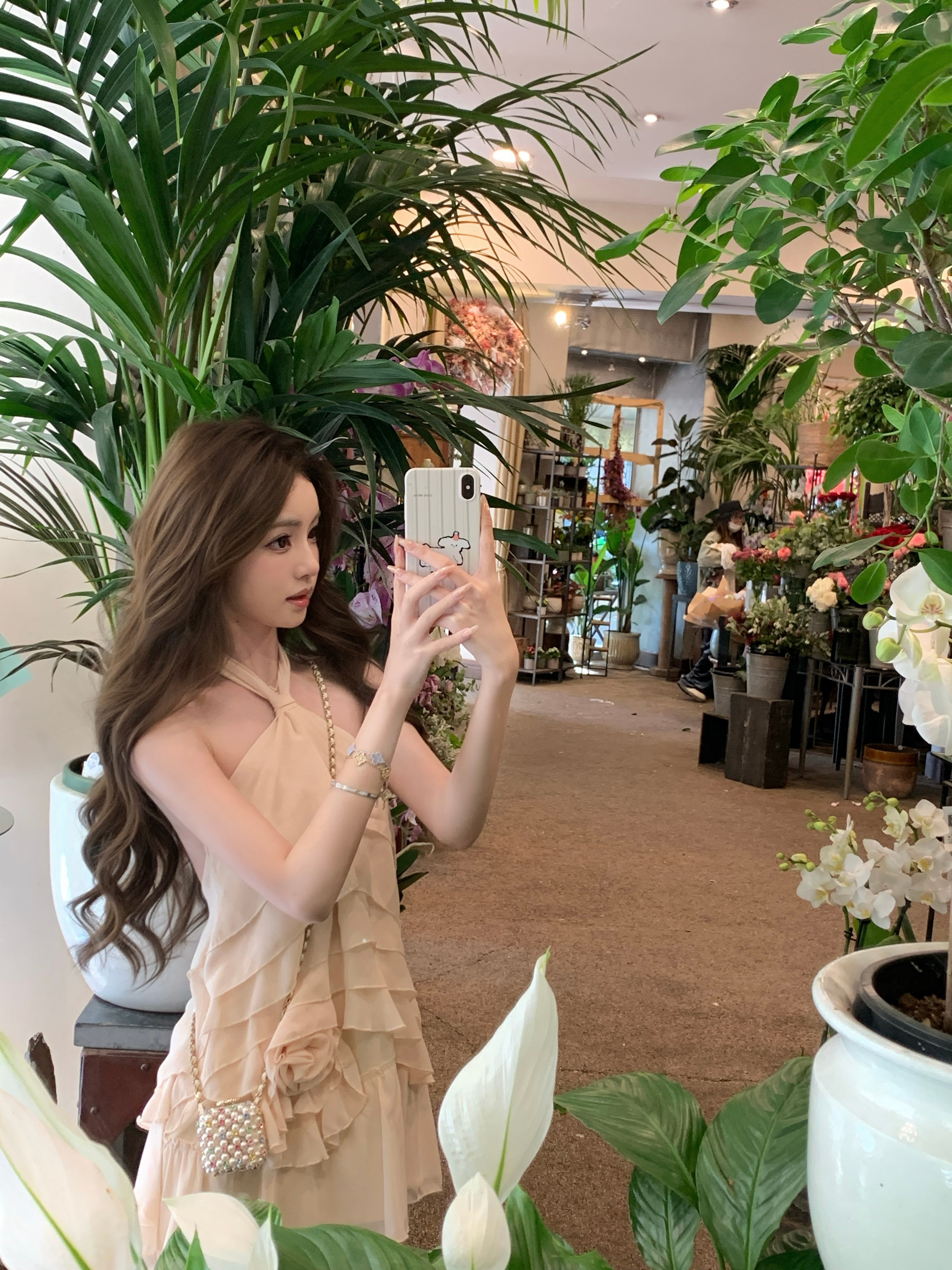 天气好的活我会穿着裙子和你约会​​​