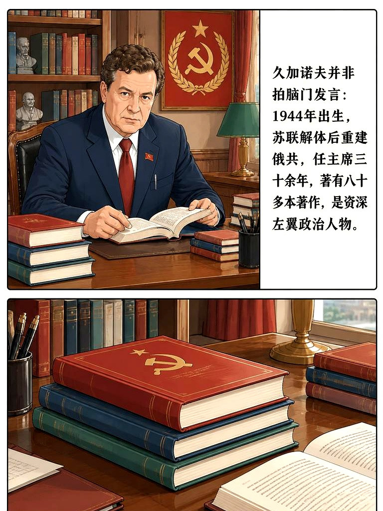 很多人以为苏联解体是1991年底突然暴毙，其实大错特错，病根早在几十年前就被人焊死了俄共掌舵人久加诺
