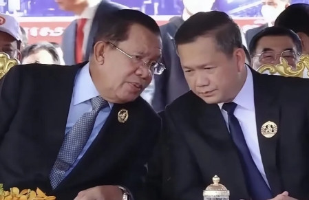 洪森父子可能已经暗降美国，同时搞掉亲中的泰国总理！希望换上亲美的总理！若不成也能