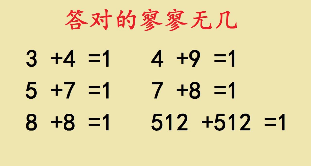 被这些等式整懵了！换个思路竟超有趣家人们，今天刷到一组超“反常识”的等式，