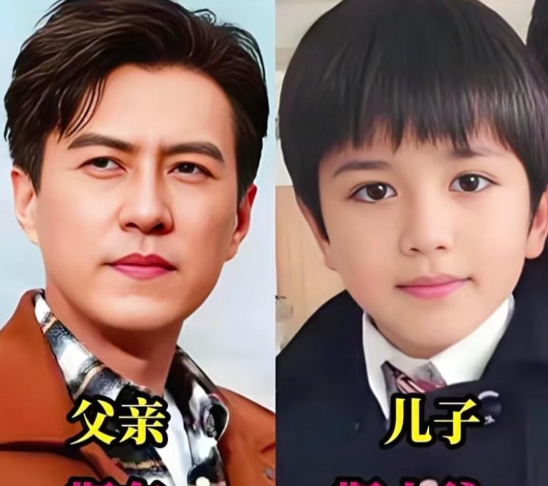 明星父子颜值大赏，看基因如何造就这一波波“复制粘贴”式帅气！