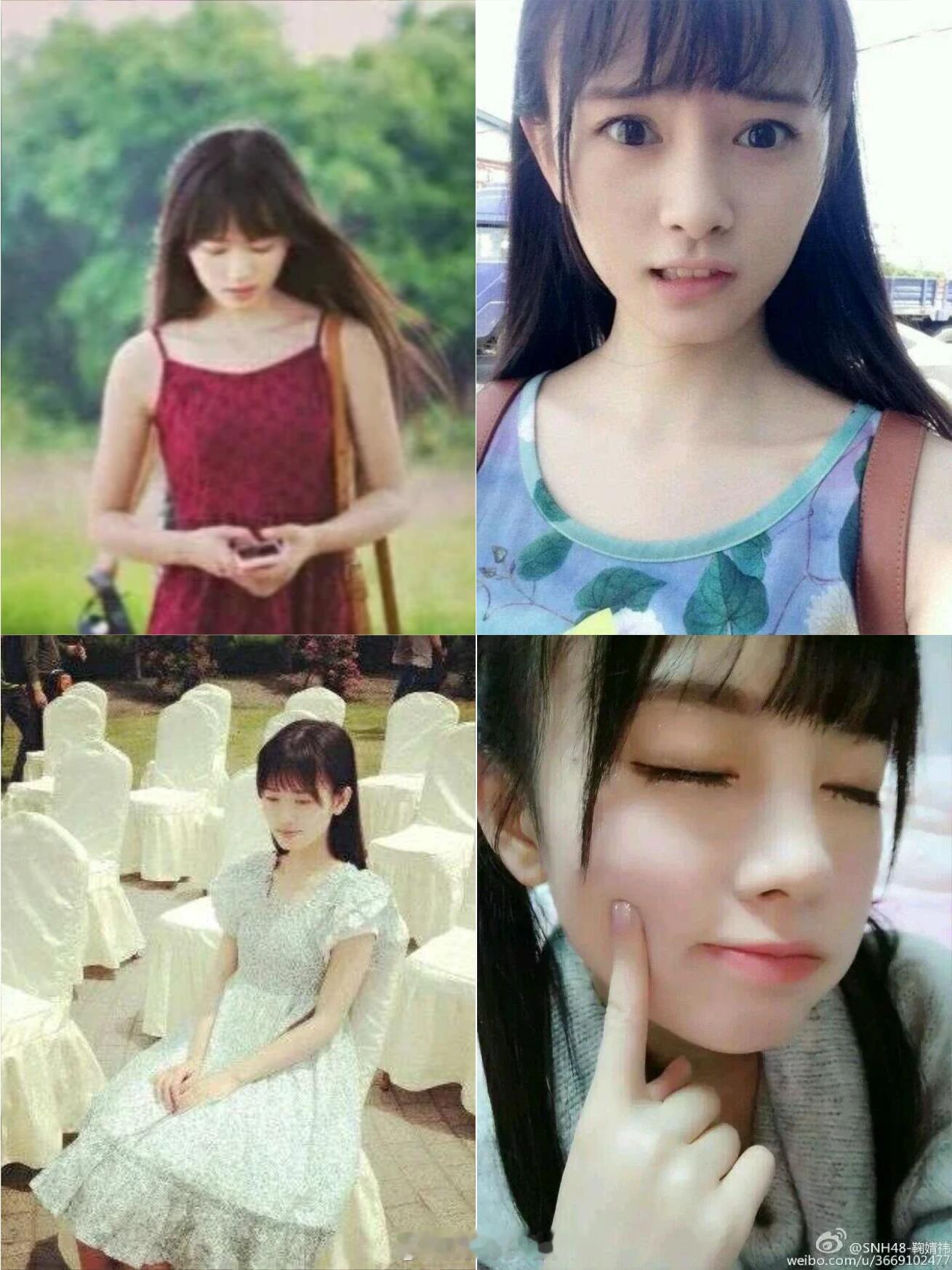 早期的鞠婧祎真的好美！！！​​​