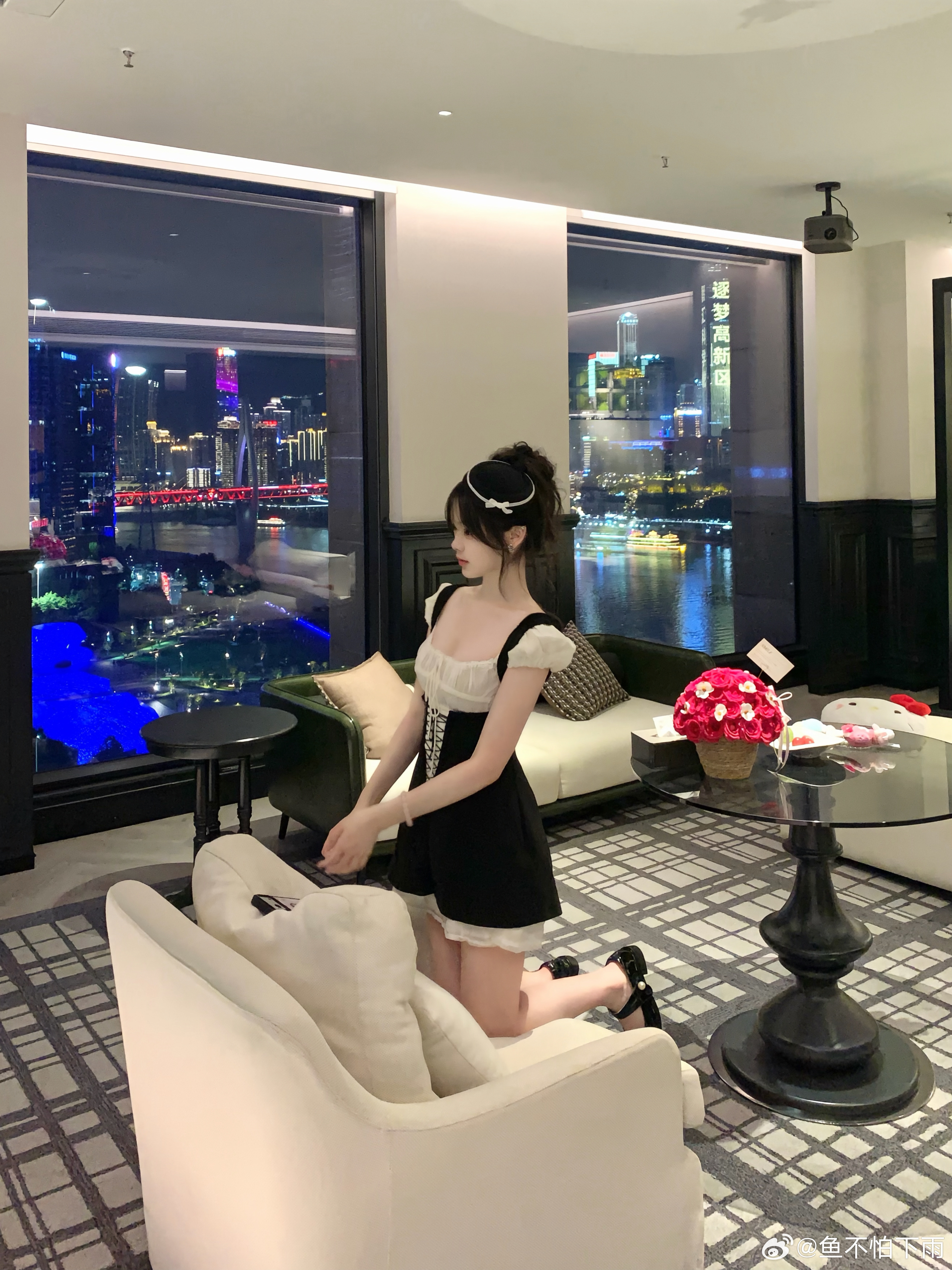 重庆的夜景很美嘟​​​