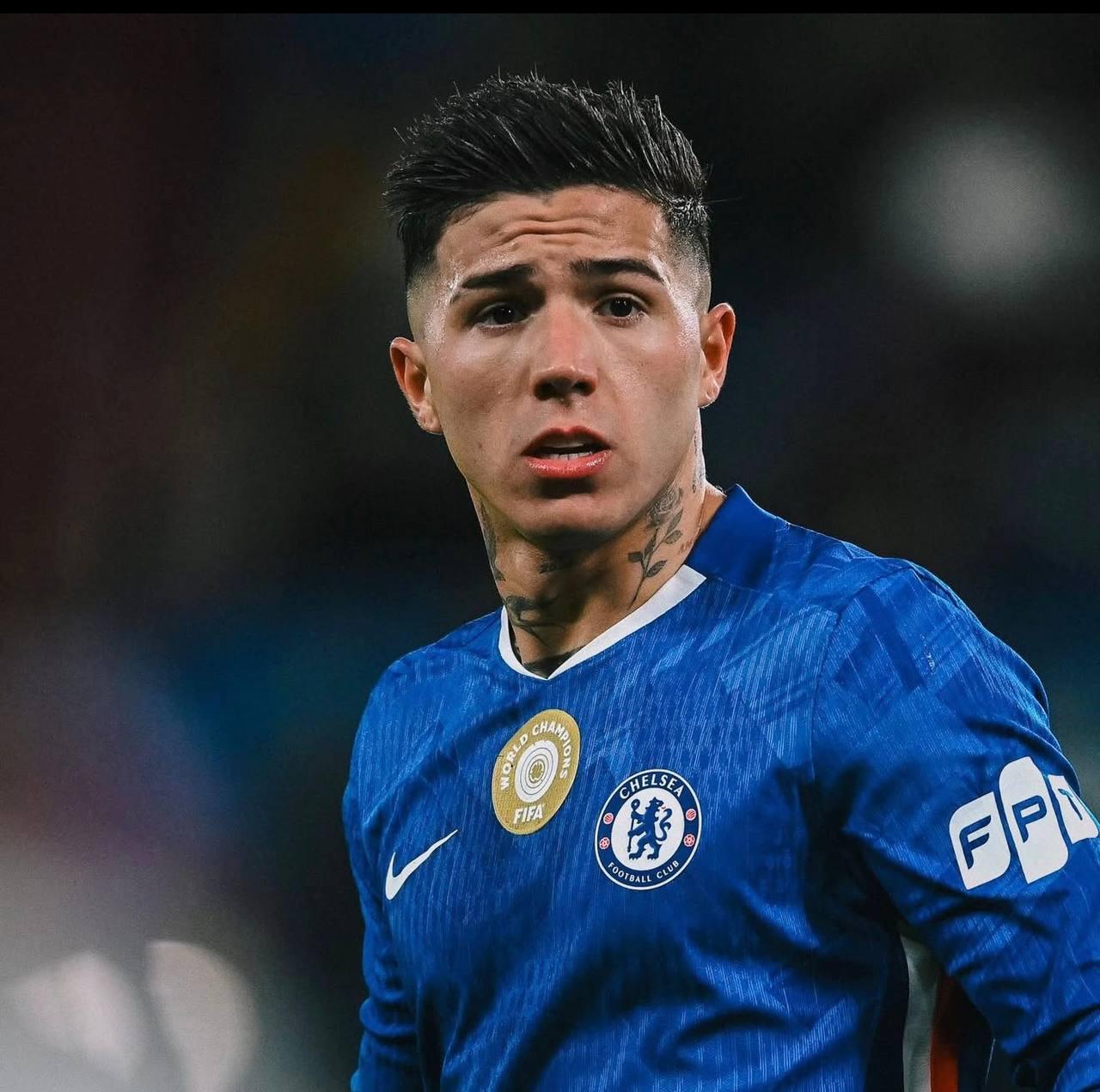 恩佐在社媒就自己“向往马德里”的言论公开道歉👇：“切尔西的球迷们💙。