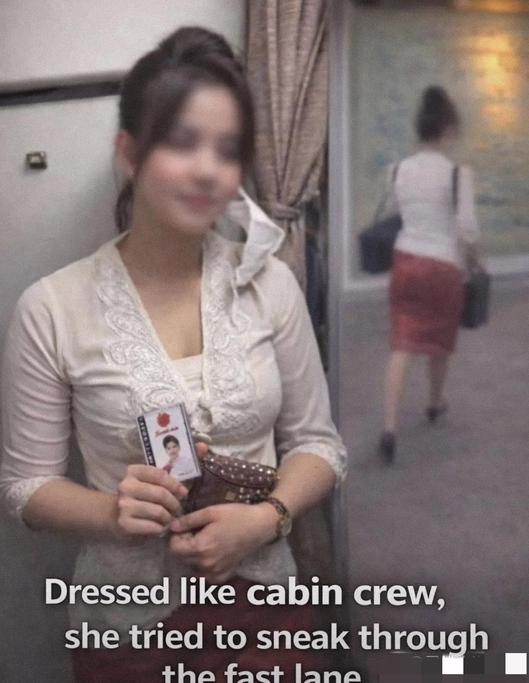 印尼这位23岁妹子，妥妥的空乘梦狂热粉丝！可惜应聘时没能杀出重围，空乘梦碎的她没