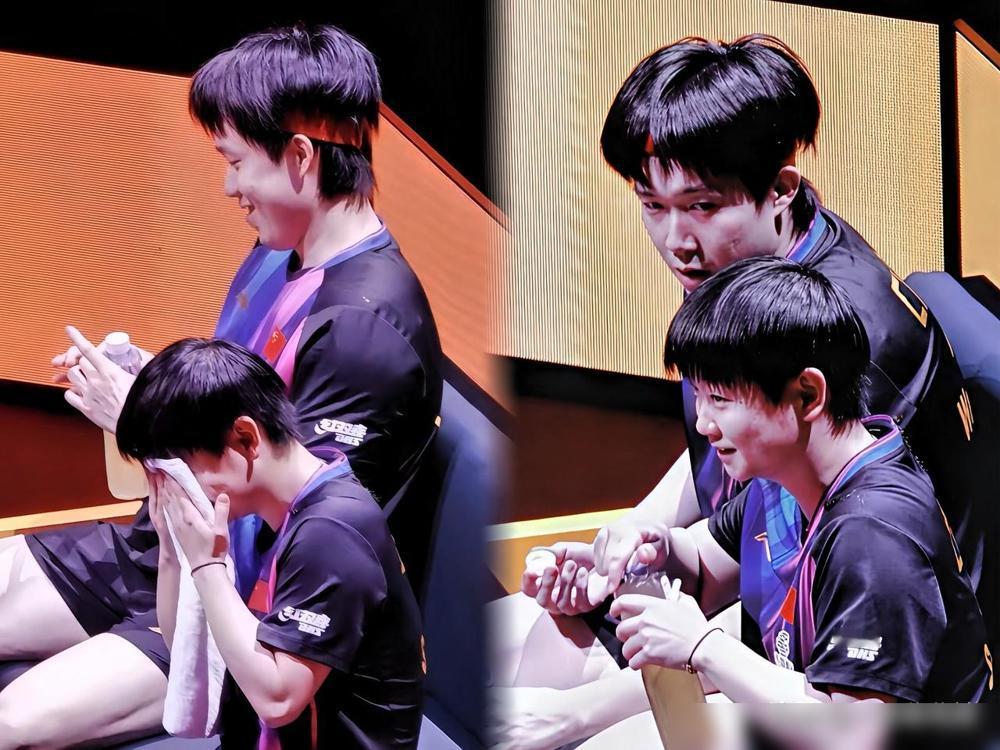 大头聊到这次报名WTT混双，是这样说的：“其实就是我俩商量着，觉得还