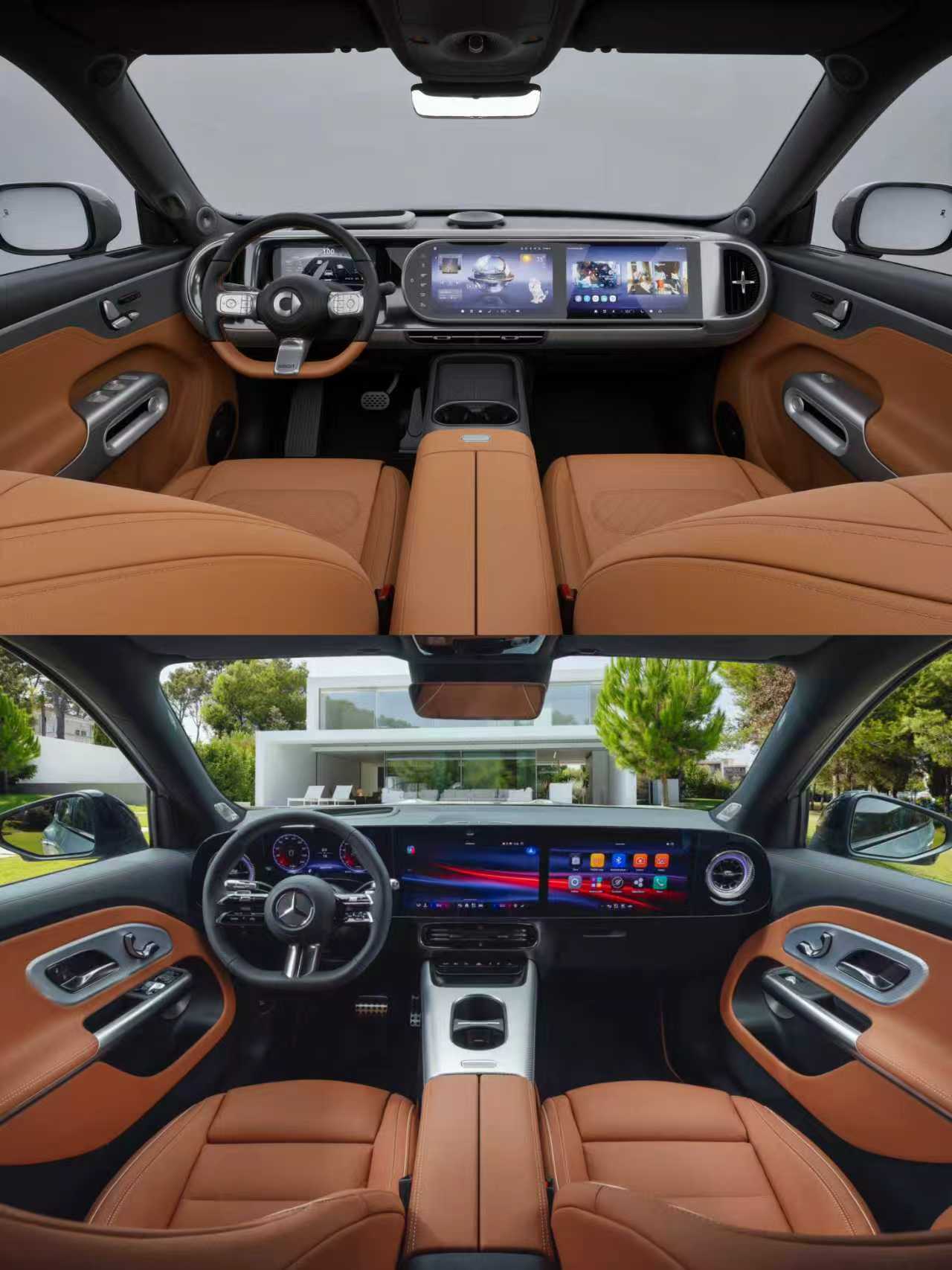 我一开始就看出来这是一台GLB，特别是C柱位置，原来真是原汁原味奔驰味道。预算一