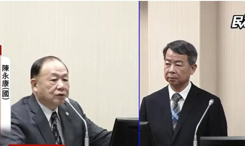 郑丽文的猪队友出现，台湾海军前上将司令、国民党“立委”陈永康竟然为日本介入台海出