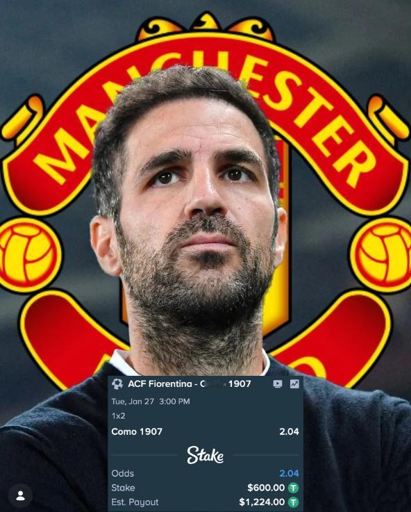 去年我就说过：法布雷加斯也是一个不错的选择，有英超经验，战术也很灵活。我唯一