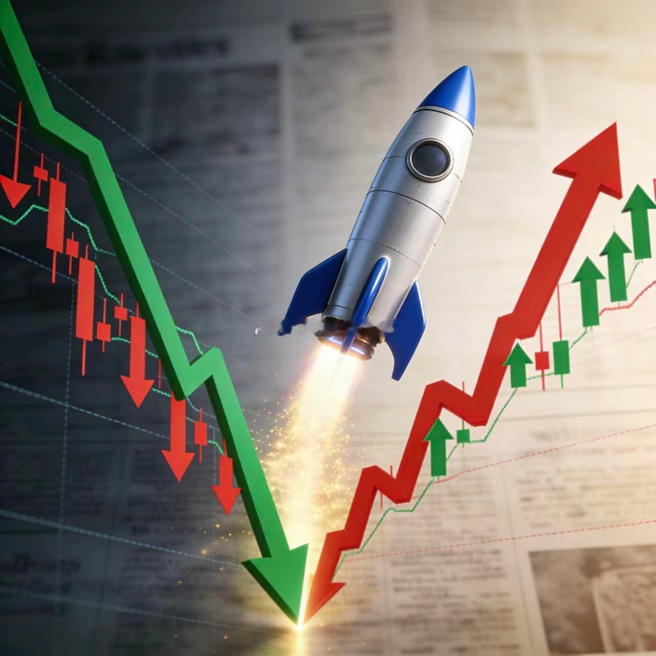 今天市场开盘之后低位震荡，热点板块快速轮动。随着商业航天概念的拉升，指数逐渐翻红