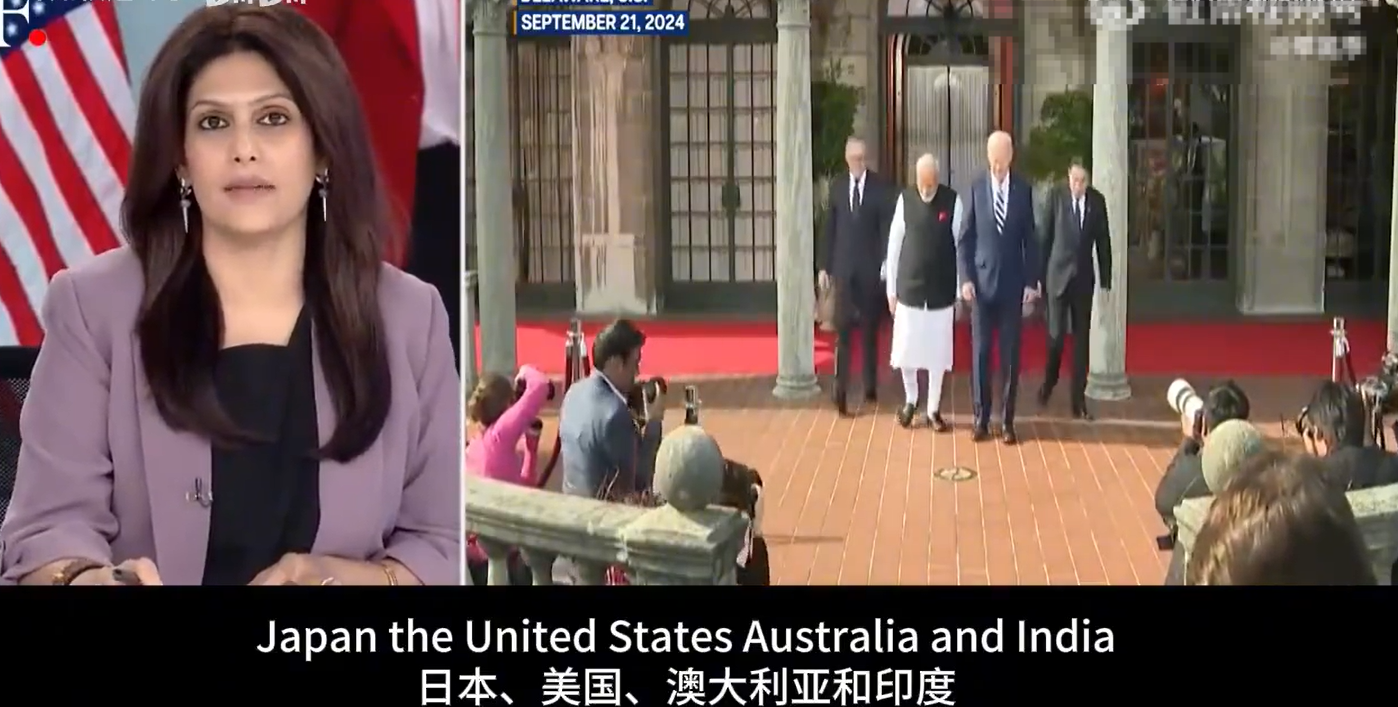 甲亢姐宣布印度对美国很失望，别忘了美国还得靠印度来对付东大！“甲亢姐”认为，美