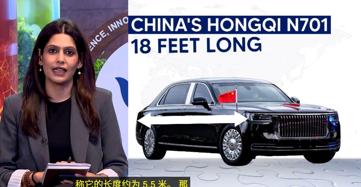 印度记者帕尔基盯着新德里的红旗N701看了又看，连普京那辆专车都捎带提了一嘴。这画面挺有意思，大国元