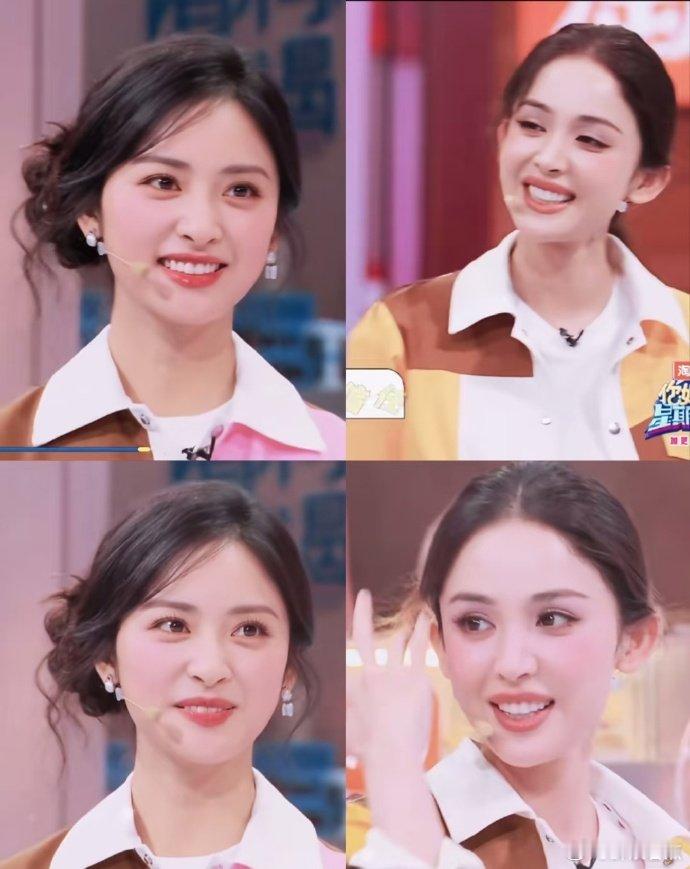 沈月绝对爱女的一集沈月×娜扎的互动我能看一百遍！21年快本就疯狂夸娜扎美，