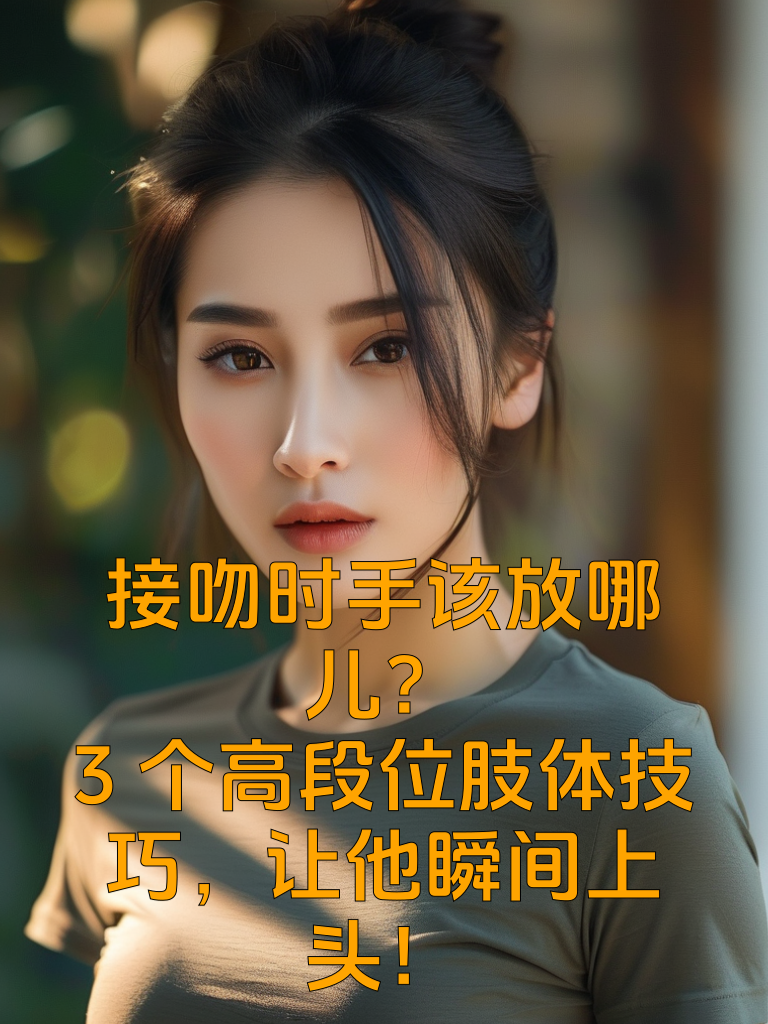 接吻时手该放哪儿？3个高段位肢体技巧，让他瞬间上头！