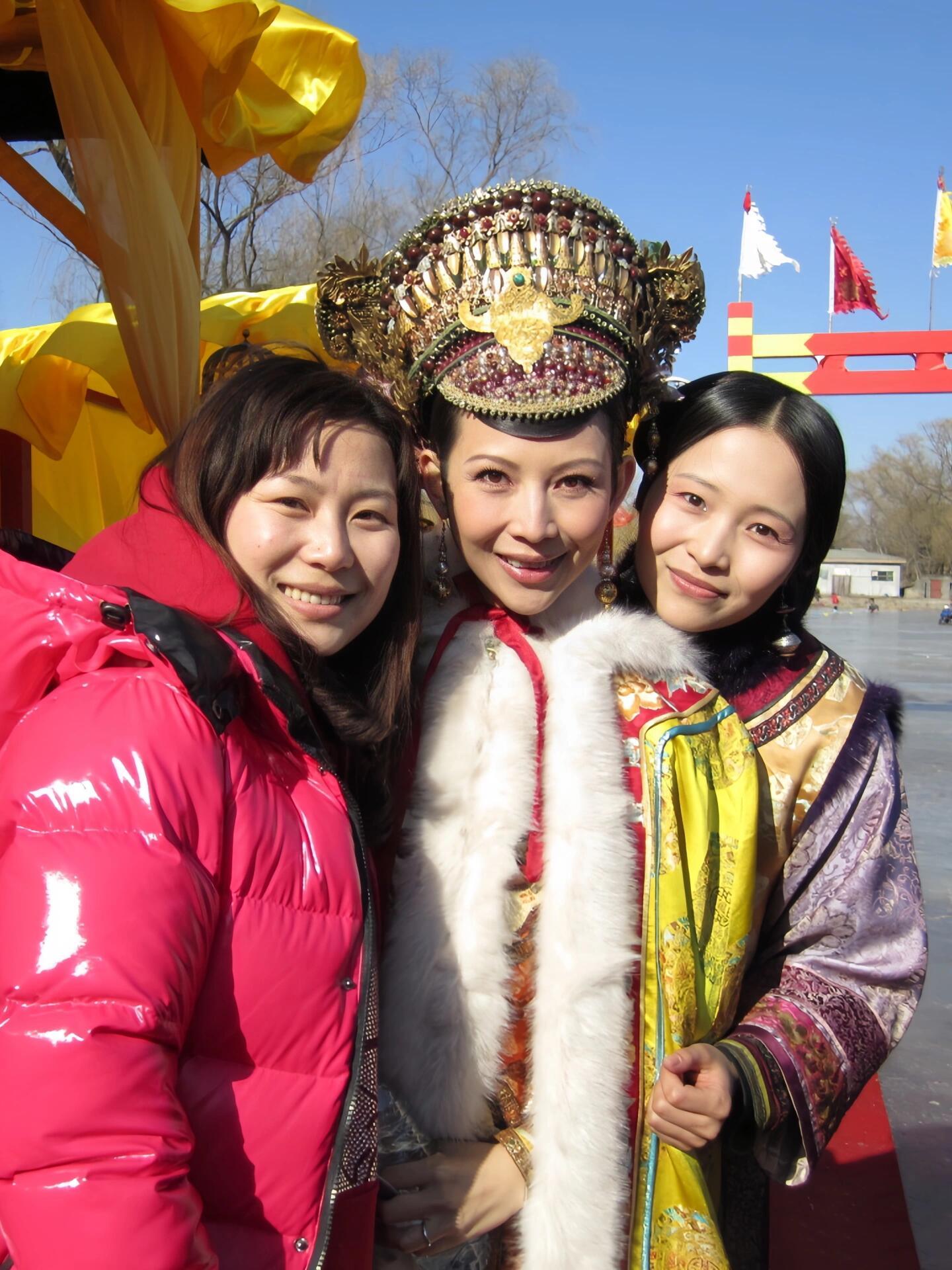 「甄嬛传」拍摄时期的高清幕后图​​​