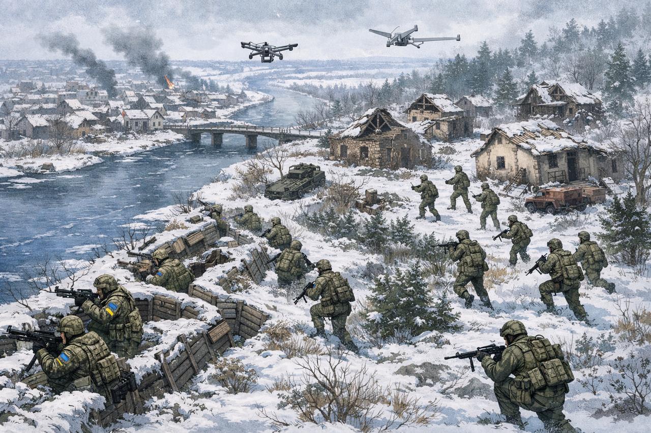 【乌军称在沃夫昌斯克站稳脚跟，俄军放弃强攻，选择绕路】据乌克兰通讯社2025年