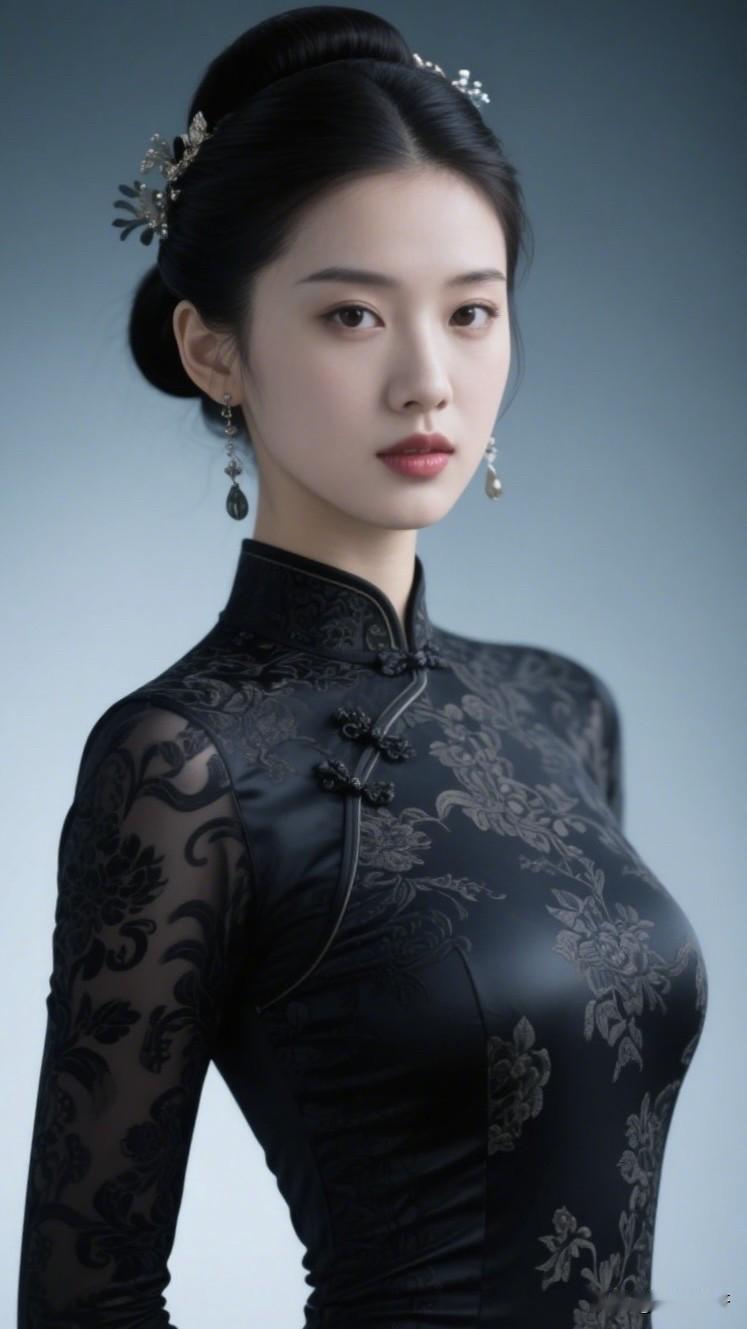 ：许久不见，三点零，黑衣美人，花影飘零，高雅也好，高冷也罢，一路前行……[玫瑰]