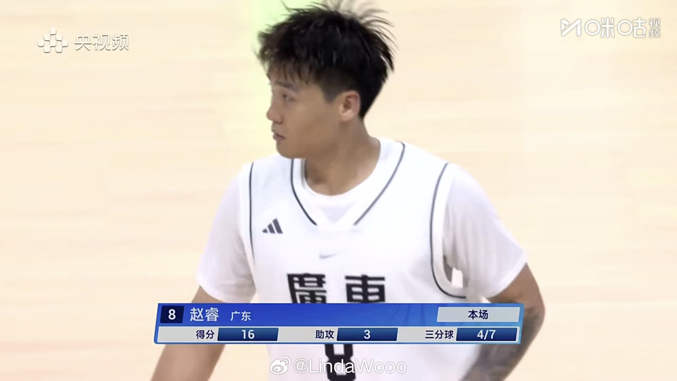 “赵睿到了职业生涯最成熟的阶段，最会打球的时候。技术、体能、对篮球的理解、对比赛