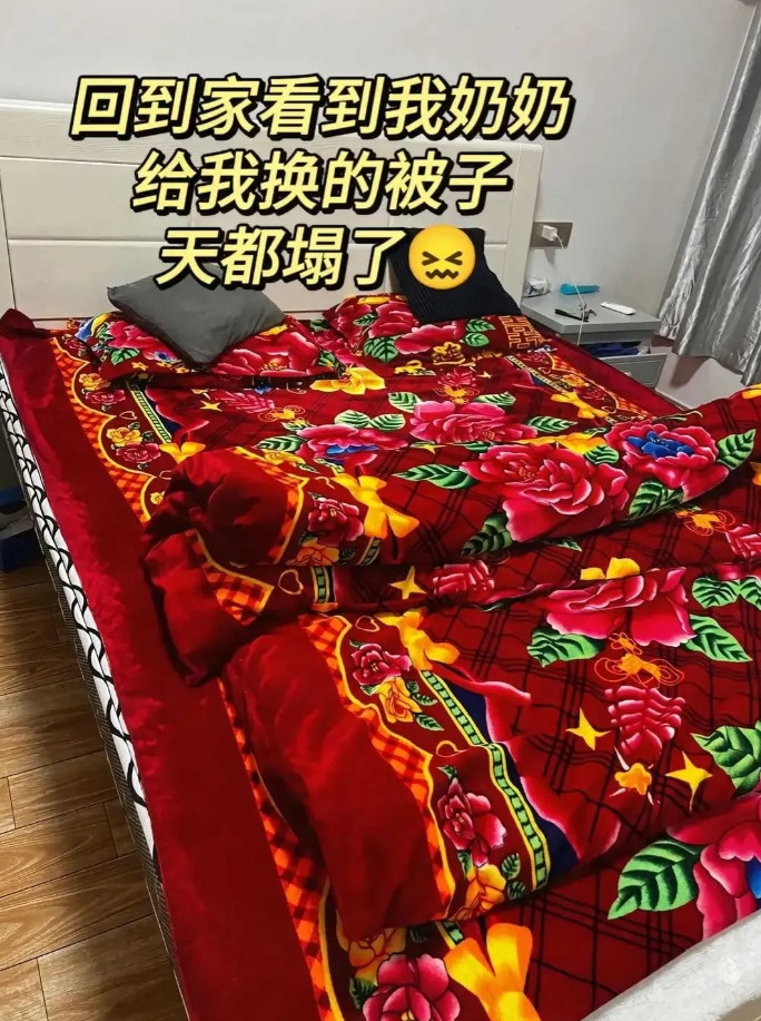 听说每个人家都有一条这样的被子