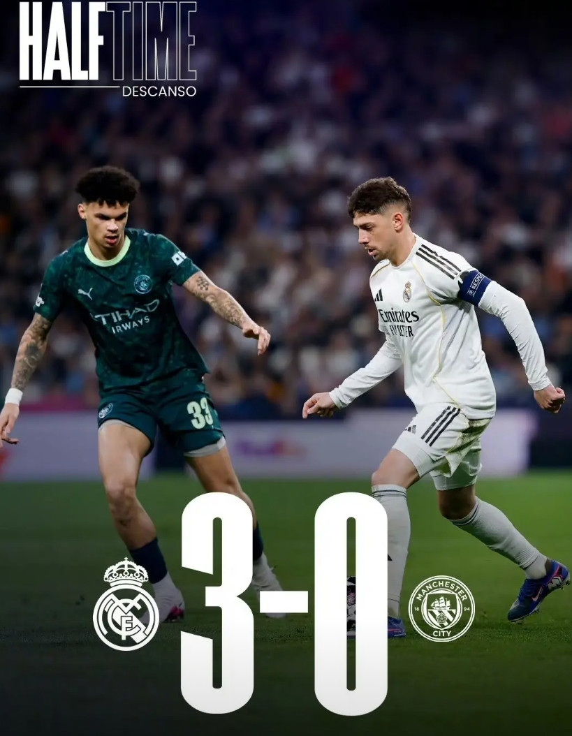 欧冠-皇马3-0曼城有多难？4大难题让球迷都不看好他们！1.皇马10大主力或