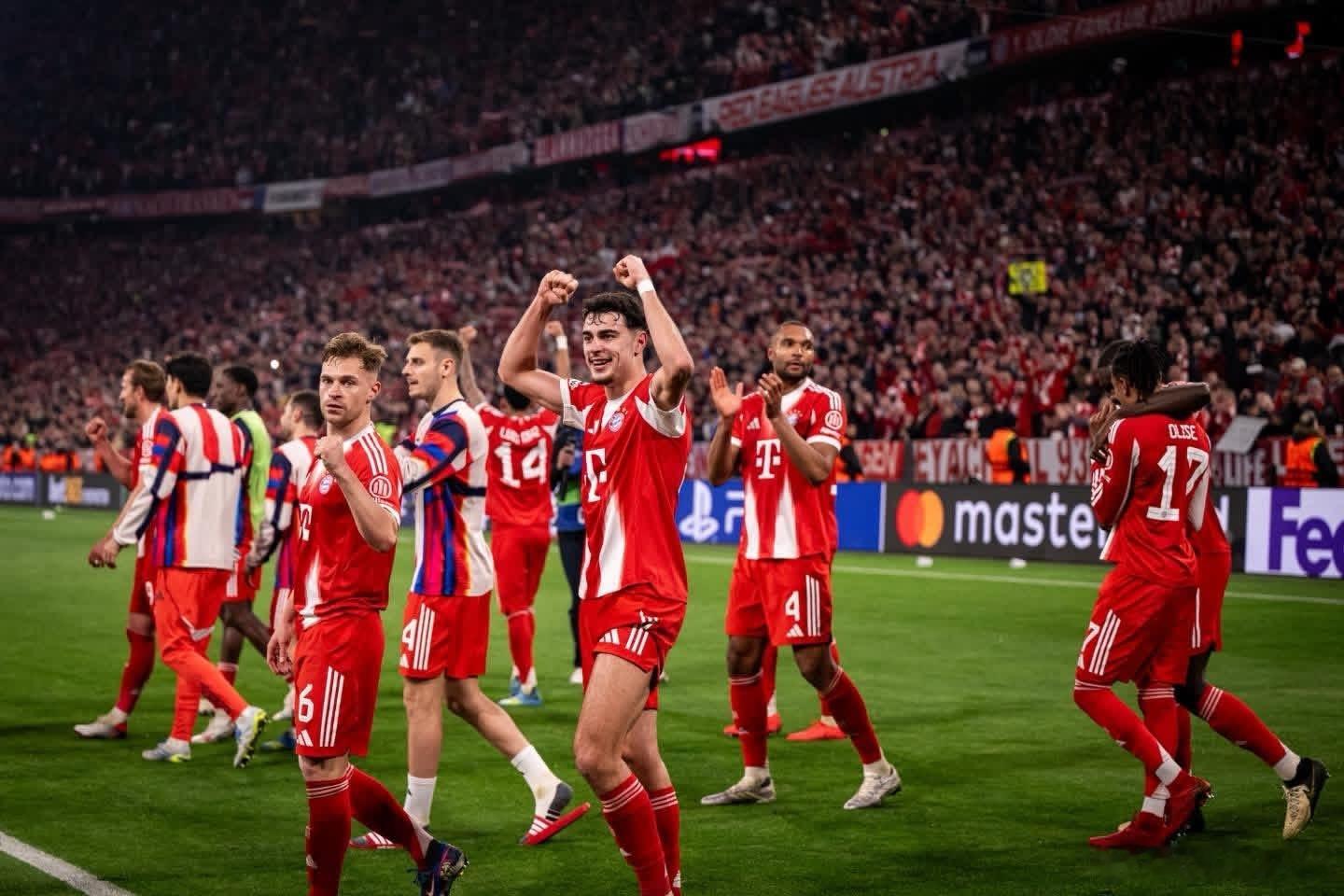 🚨晉級四強為拜仁帶來了額外的1500萬歐元收入。這使得德國冠軍俱樂部本賽季