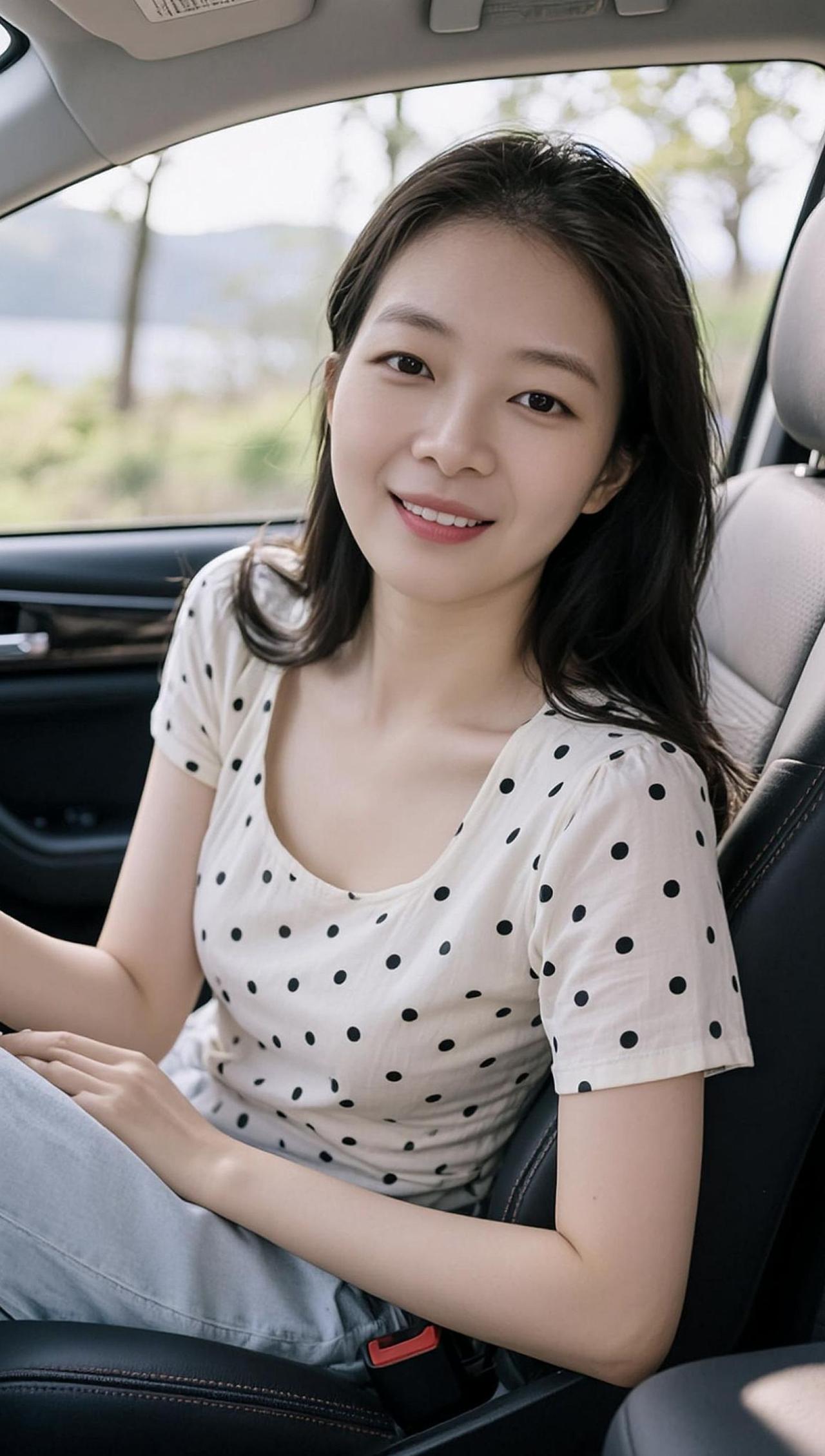 随拍优雅气质写真热门甜美女孩休闲穿搭