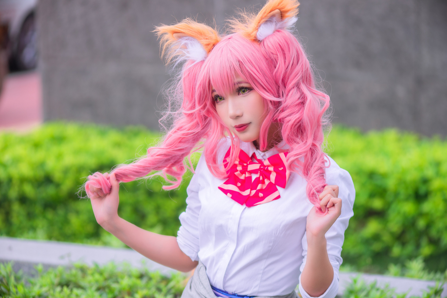 猎人拍漫展漫展分享版玉藻前JK摄影后期：聆听猎人