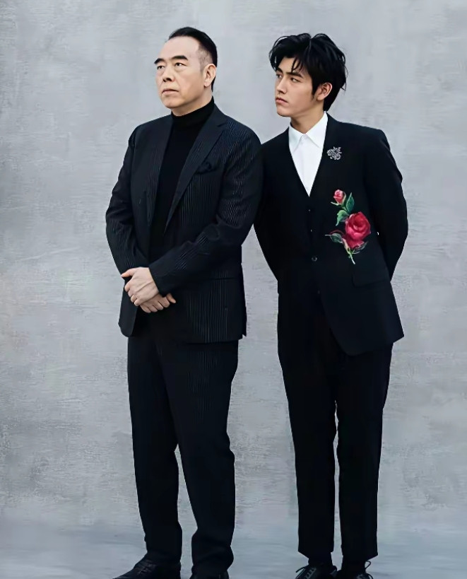 不得不说陈凯歌这基因是真强大。陈凯歌自己身高1米85，他儿子陈飞宇直接长到了1米