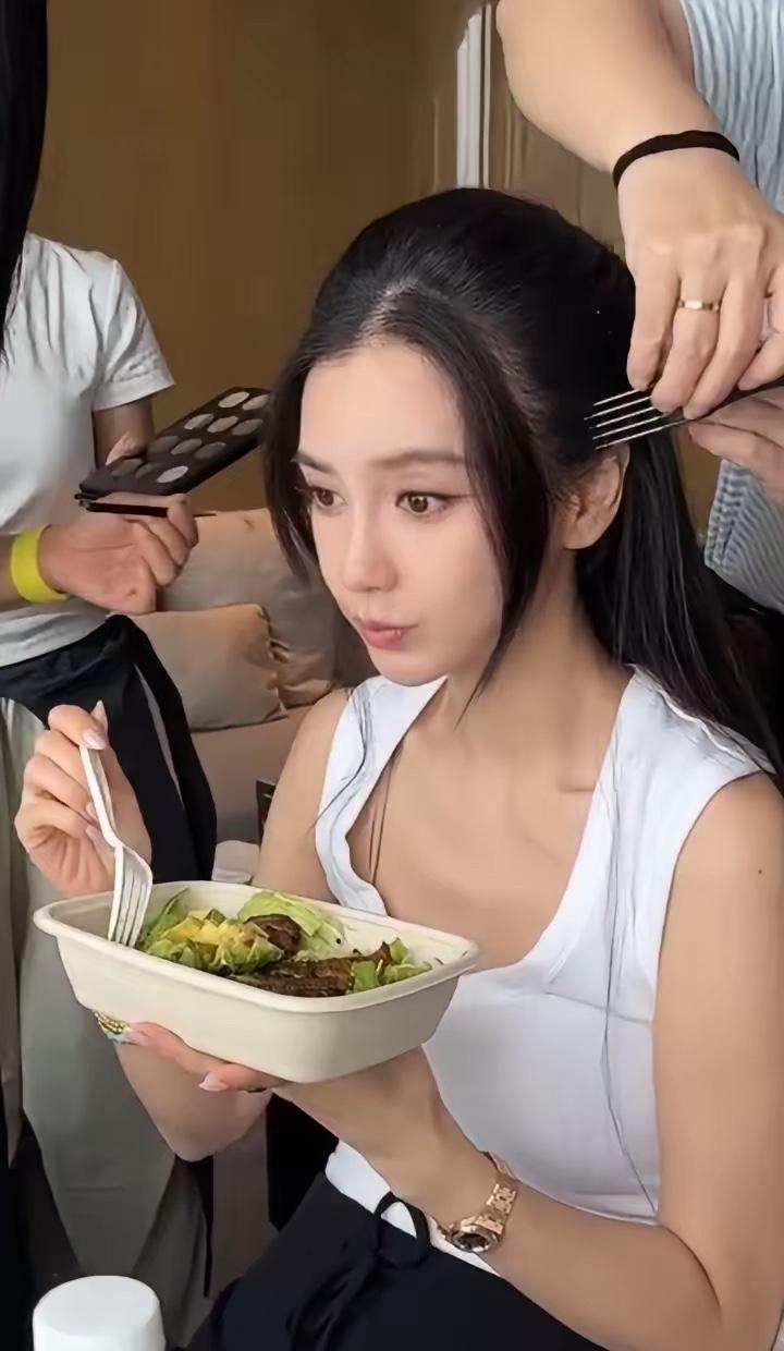 杨颖吃的是什么