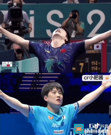 恭喜张本智和，致敬我们的东哥，虽然体育分国界，尤其加入了日本国籍，但在张本心中始