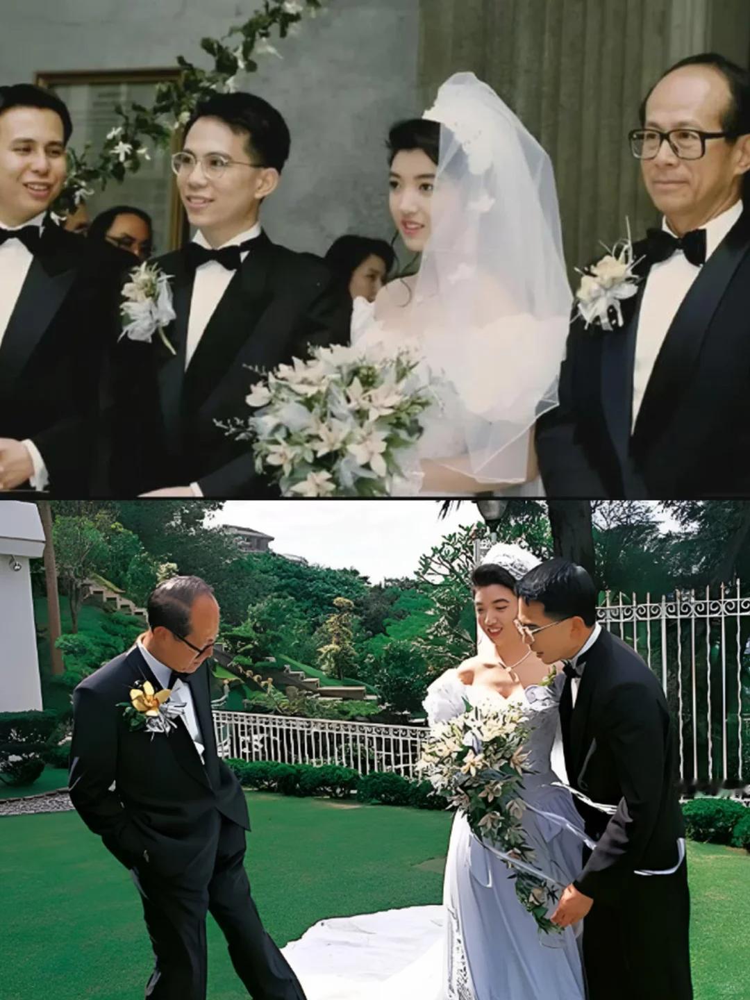 1993年5月，李嘉诚的长子李泽钜高调办婚礼，全港名流齐聚，排场十足，李家