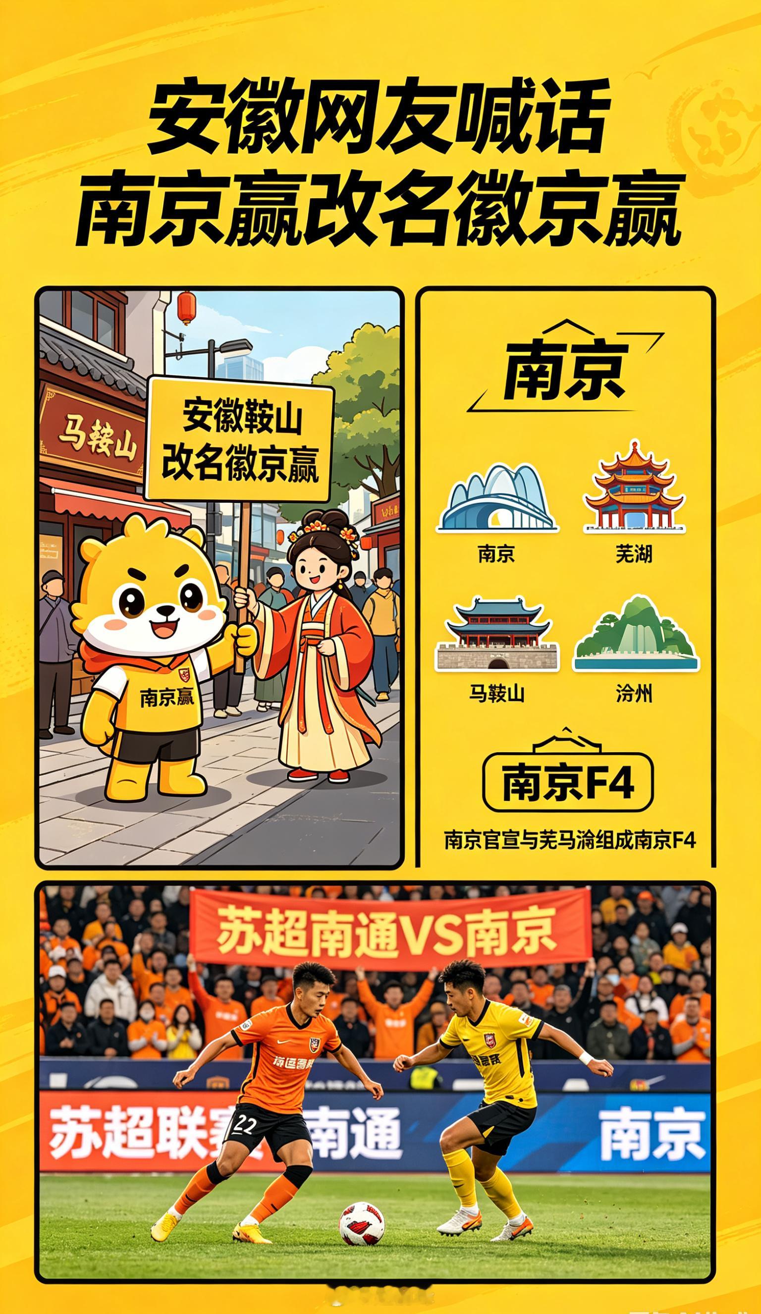 南京这下真要变徽京了南京与安徽地缘相近、文脉相通，生活往来密切、同城化程度超高